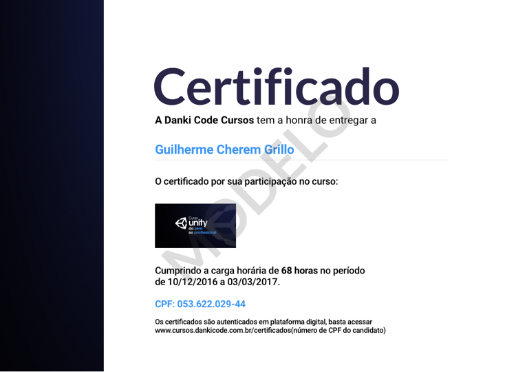 Certificado